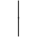 vidaXL Interiérové dvere, ESG sklo a hliník 102,5x201,5 cm, čierne – Obrázok 4