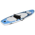 vidaXL Nafukovací Stand up paddleboard morský modrý 360x81x10 cm – Obrázok 2