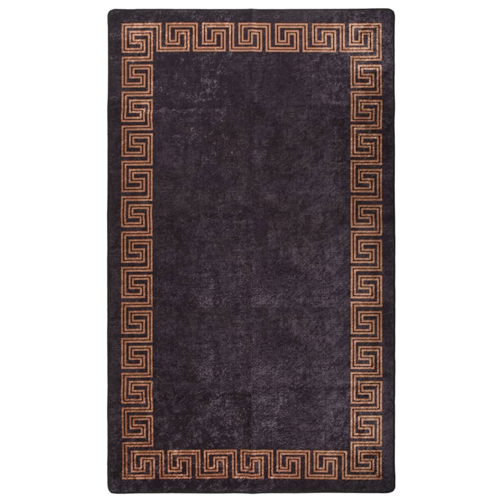 VXL8720286653661_a_en_hd_1.jpg vidaXL Prateľný koberec 190x300 cm čierno-zlatý – Obrázok 1