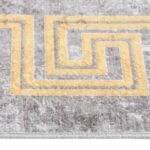 vidaXL Prateľný koberec 190x300 cm sivý – Obrázok 6