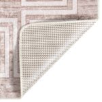 vidaXL Prateľný koberec 190x300 cm béžový – Obrázok 3