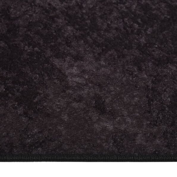 vidaXL Prateľný koberec 80x150 cm antracitový – Obrázok 6