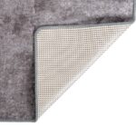 vidaXL Prateľný koberec 80x300 cm sivý – Obrázok 3