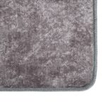 vidaXL Prateľný koberec 80x300 cm sivý – Obrázok 4