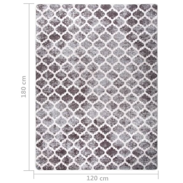 vidaXL Prateľný koberec 120x180 cm viacfarebný – Obrázok 5