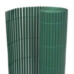 vidaXL Obojstranný záhradný plot 110x300 cm zelený – Obrázok 2