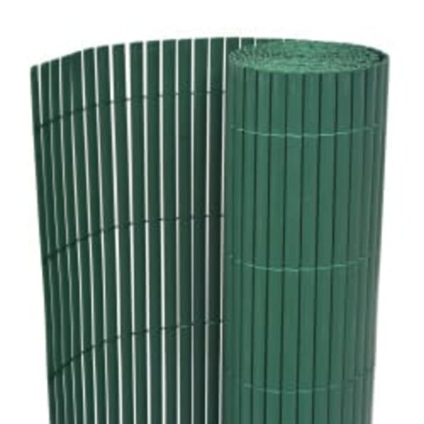 vidaXL Obojstranný záhradný plot 110x300 cm zelený – Obrázok 2
