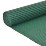 vidaXL Obojstranný záhradný plot 110x300 cm zelený – Obrázok 3