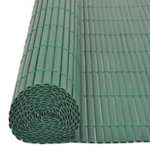 vidaXL Obojstranný záhradný plot 110x300 cm zelený – Obrázok 4