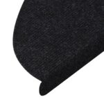 vidaXL Samolepiace nášľapy na schody 15 ks 56x17x3 cm čierne – Obrázok 7