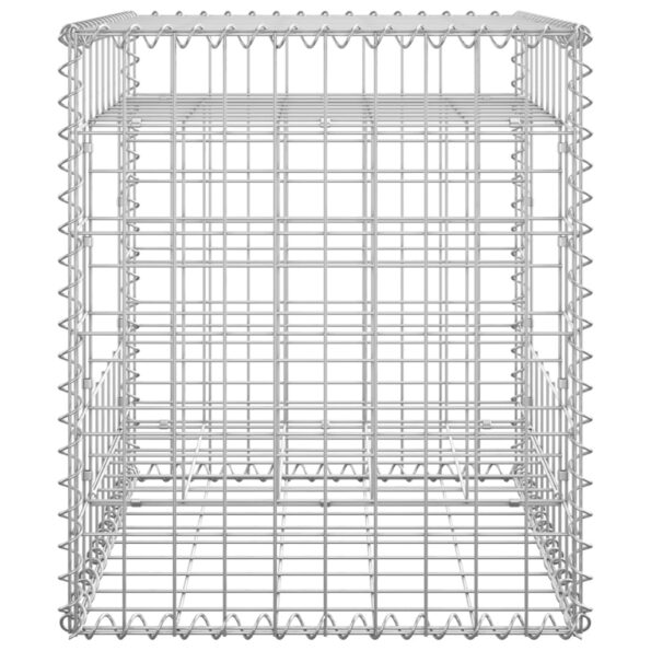 vidaXL Gabiónový kôš/stĺp 50x50x60 cm železo – Obrázok 4