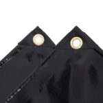 vidaXL Celta 650 g/m² 4x6 m čierna – Obrázok 3