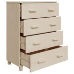 vidaXL Komoda HAMAR, medovo hnedá 79x40x103,5 cm, borovicový masív – Obrázok 7