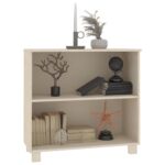 vidaXL Komoda HAMAR, medovo hnedá 85x35x80 cm, borovicový masív – Obrázok 3