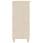 vidaXL Komoda HAMAR, medovo hnedá 85x35x80 cm, borovicový masív – Obrázok 5
