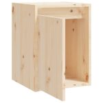 vidaXL Nástenné skrinky 2 ks 30x30x35 cm masívna borovica – Obrázok 8