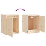 vidaXL Nástenné skrinky 2 ks 30x30x35 cm masívna borovica – Obrázok 9