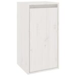 vidaXL Nástenné skrinky 2 ks biele 30x30x60 cm masívna borovica – Obrázok 6