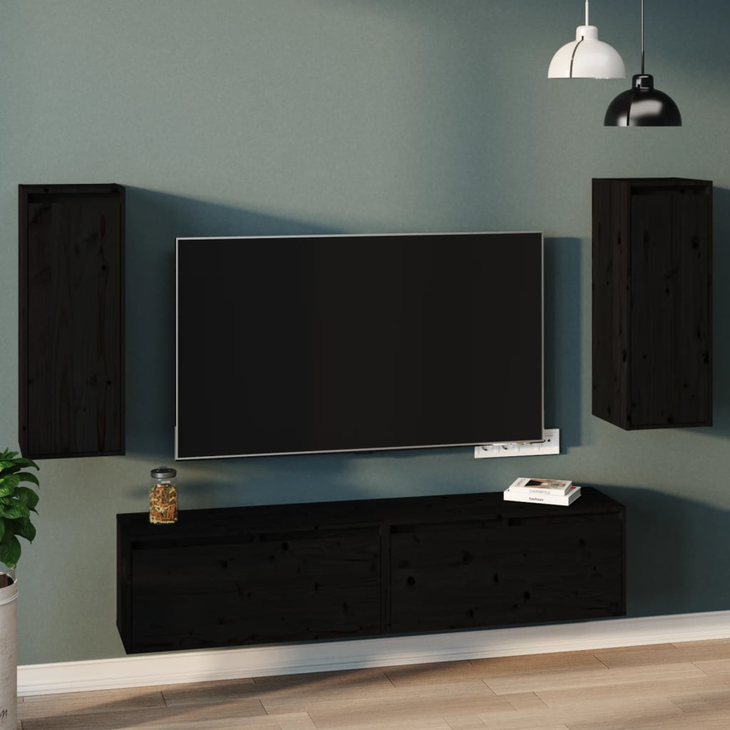 VXL8720286840962_m_en_hd_1.jpg vidaXL Nástenné skrinky 2 ks čierne 30x30x80 cm masívna borovica – Obrázok 1