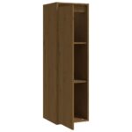 vidaXL Nástenné skrinky 2ks medovo-hnedé 30x30x100 cm masívna borovica – Obrázok 6