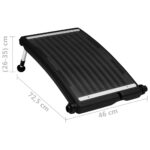 vidaXL Zaoblené bazénové solárne ohrievacie panely 2 ks 72,5x46 cm – Obrázok 11