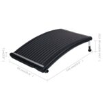 vidaXL Zaoblené bazénové solárne ohrievacie panely 3 ks 110x65 cm – Obrázok 12