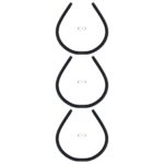 vidaXL Zaoblené bazénové solárne ohrievacie panely 3 ks 110x65 cm – Obrázok 7