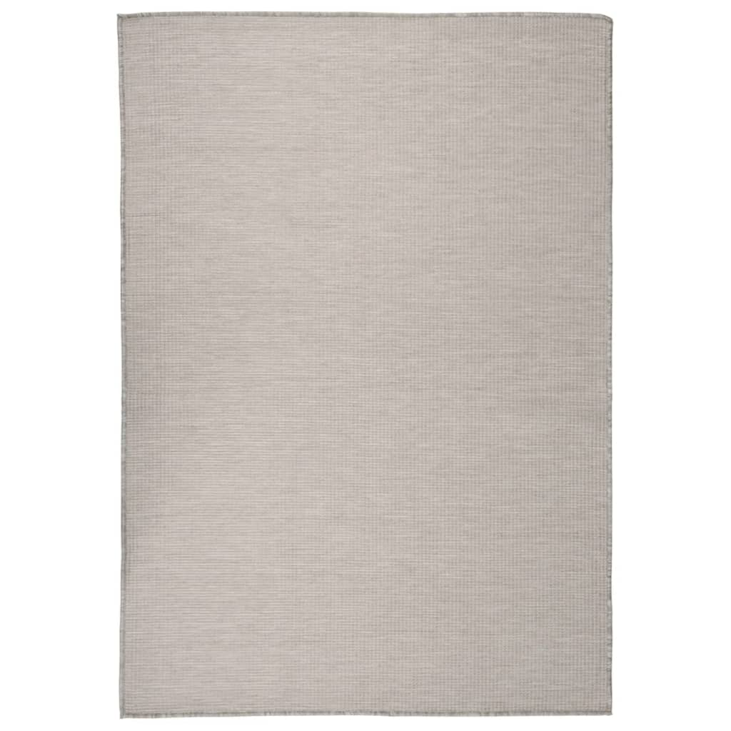 VXL8720286874639_a_en_hd_1.jpg vidaXL Vonkajší koberec s plochým tkaním 160x230 cm svetlošedý – Obrázok 1