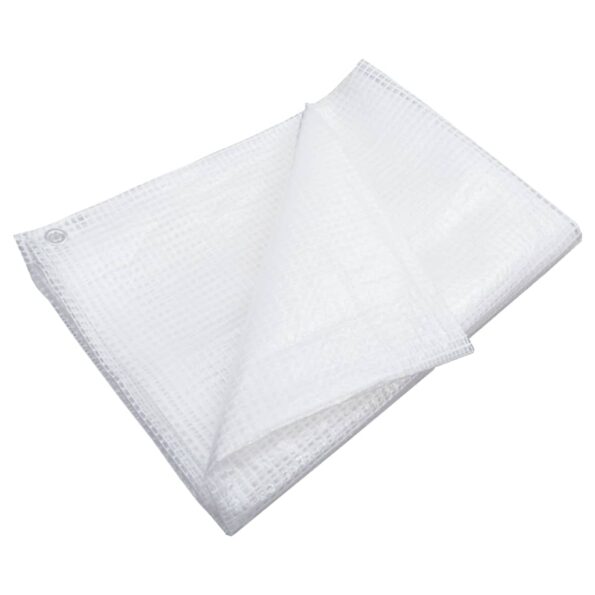 vidaXL Plachta Leno 140 g/m² 3x6 m biela – Obrázok 2