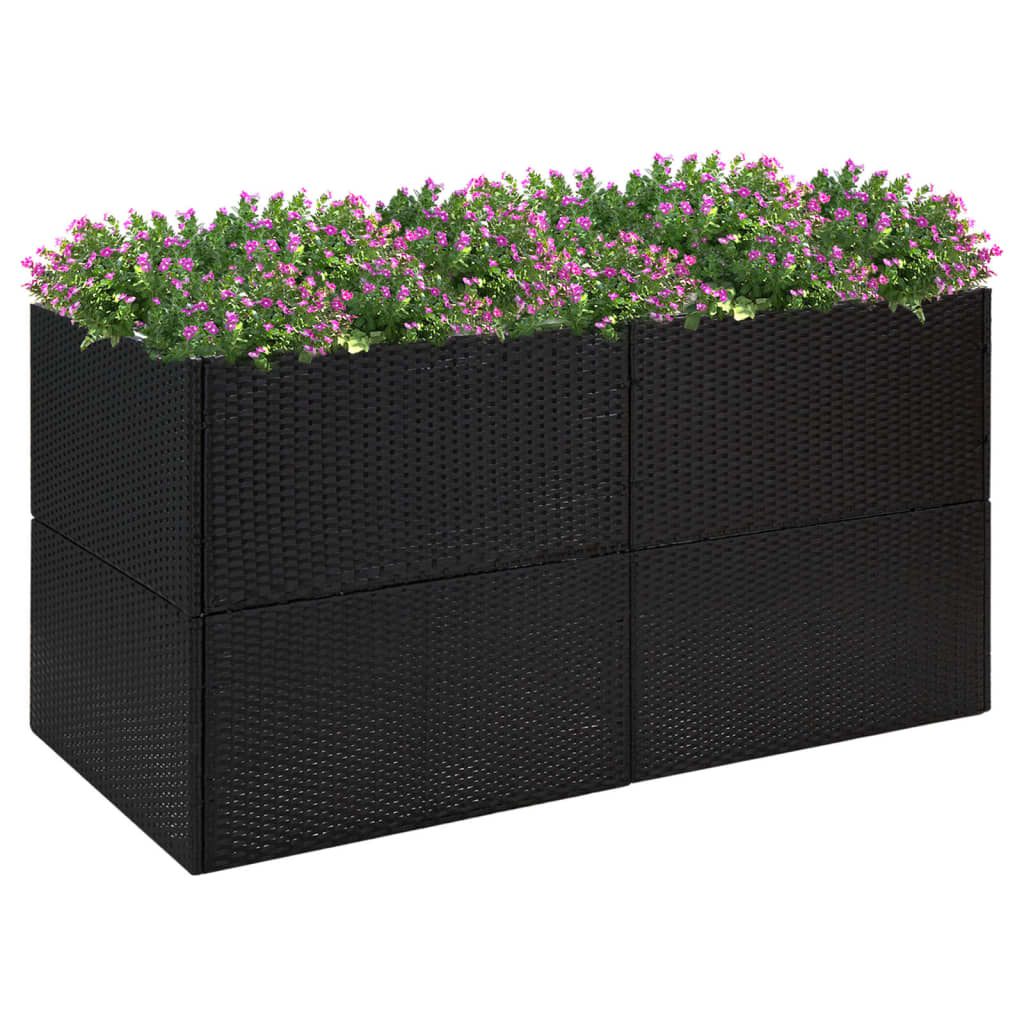 VXL8720286908204_m_en_hd_1.jpg vidaXL Záhradný kvetináč čierny 157x80x80 cm polyratanový – Obrázok 1