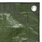 vidaXL Plachta 180 g/m² 2x3 m zelená HDPE – Obrázok 3