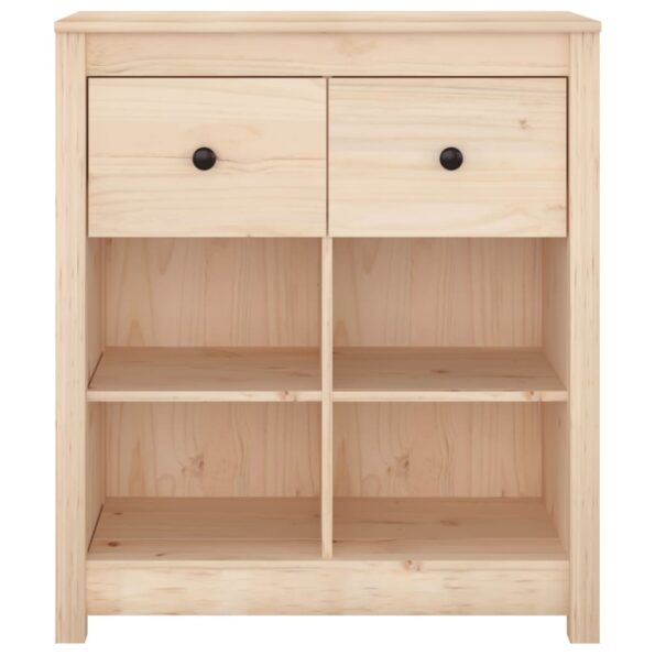 vidaXL Komoda 70x35x80 cm borovicový masív – Obrázok 3