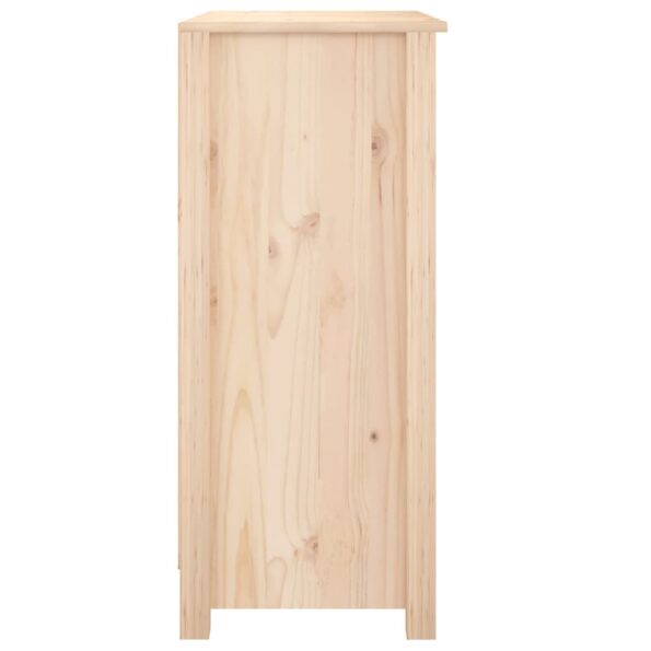 vidaXL Komoda 70x35x80 cm borovicový masív – Obrázok 4