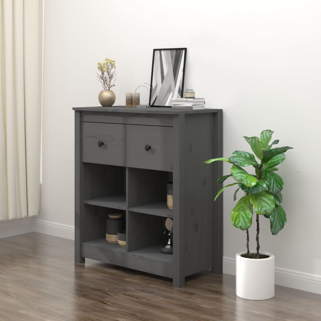 VXL8720286922576_m_en_hd_1.jpg vidaXL Komoda sivá 70x35x80 cm borovicový masív – Obrázok 1