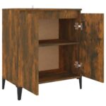 vidaXL Komoda údený dub 60x35x70 cm spracované drevo – Obrázok 5