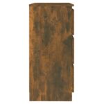 vidaXL Komoda dymový dub 60x35x76 cm spracované drevo – Obrázok 4