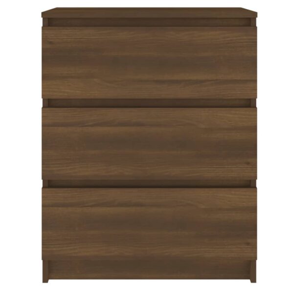 vidaXL Komoda hnedý dub 60x35x76 cm spracované drevo – Obrázok 3