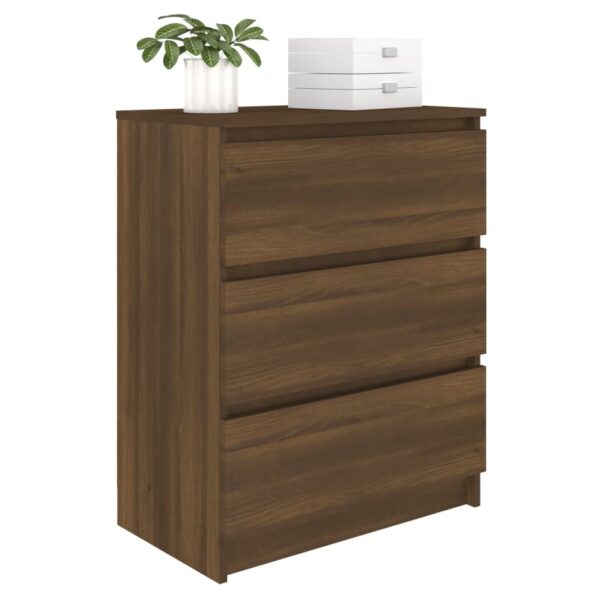 vidaXL Komoda hnedý dub 60x35x76 cm spracované drevo – Obrázok 7