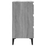 vidaXL Komoda sivý dub sonoma 60x35x69 cm spracované drevo – Obrázok 7