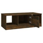 vidaXL Konferenčný stolík dymový dub 102x50x36 cm kompozitné drevo – Obrázok 5