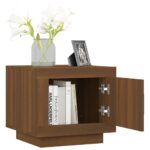 vidaXL Konferenčný stolík hnedý dub 51x50x45 cm spracované drevo – Obrázok 8