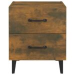 vidaXL Nočné stolíky 2 ks dymový dub 40x35x47,5 cm – Obrázok 4