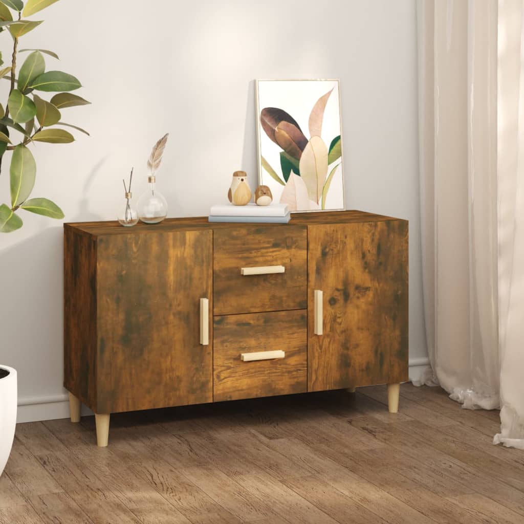 VXL8720286973738_m_en_hd_1.jpg vidaXL Komoda, tmavý dub 100x36x60 cm, kompozitné drevo – Obrázok 1