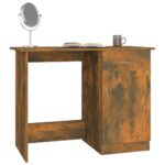 vidaXL Stôl dymový dub 100x50x76 cm spracované drevo – Obrázok 4