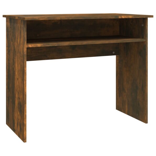 vidaXL Stôl dymový dub 90x50x74 cm spracované drevo – Obrázok 2