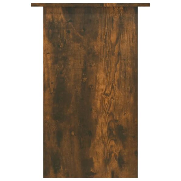 vidaXL Stôl dymový dub 90x50x74 cm spracované drevo – Obrázok 5
