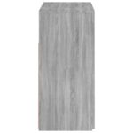 vidaXL Komoda s LED, sivý dub sonoma 80x35x75 cm – Obrázok 10