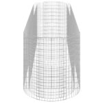 vidaXL Gabiónový vyvýšený záhon pozinkované železo 400x100x100 cm – Obrázok 5
