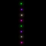 vidaXL LED reťaz, 300 diód, pastelové farby 30 m, PVC – Obrázok 3
