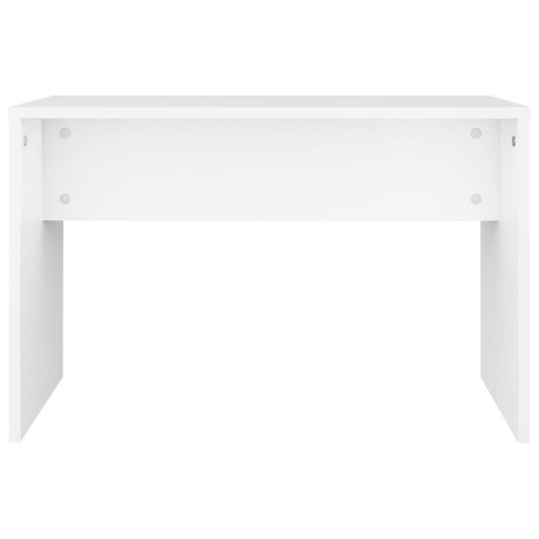 vidaXL Taburetka biela 70x35x45 cm spracované drevo – Obrázok 4